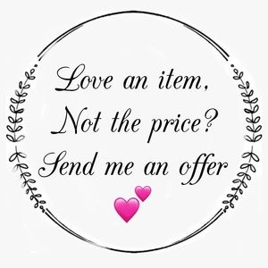 Reasonable offers always welcome!